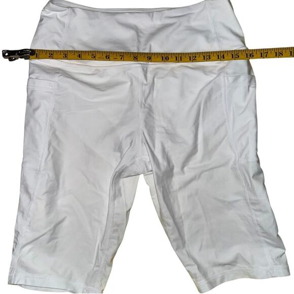 Santiny Womens Size L Shorts High Waisted Swim Surfing Travel Vacation Resort - Picture 5 of 8